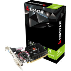 Biostar Grafiskās karte / Video kartes BIOSTAR  Graphics Card||NVIDIA GeForce 210|1 GB|DDR3|64 bit|PCIE 2.0 16x|Memory 1333 MHz|GPU 589 MHz|Single Slot Fansink|1x15pin D-sub|1xDVI-D|1xHDMI|VN2103NHG6