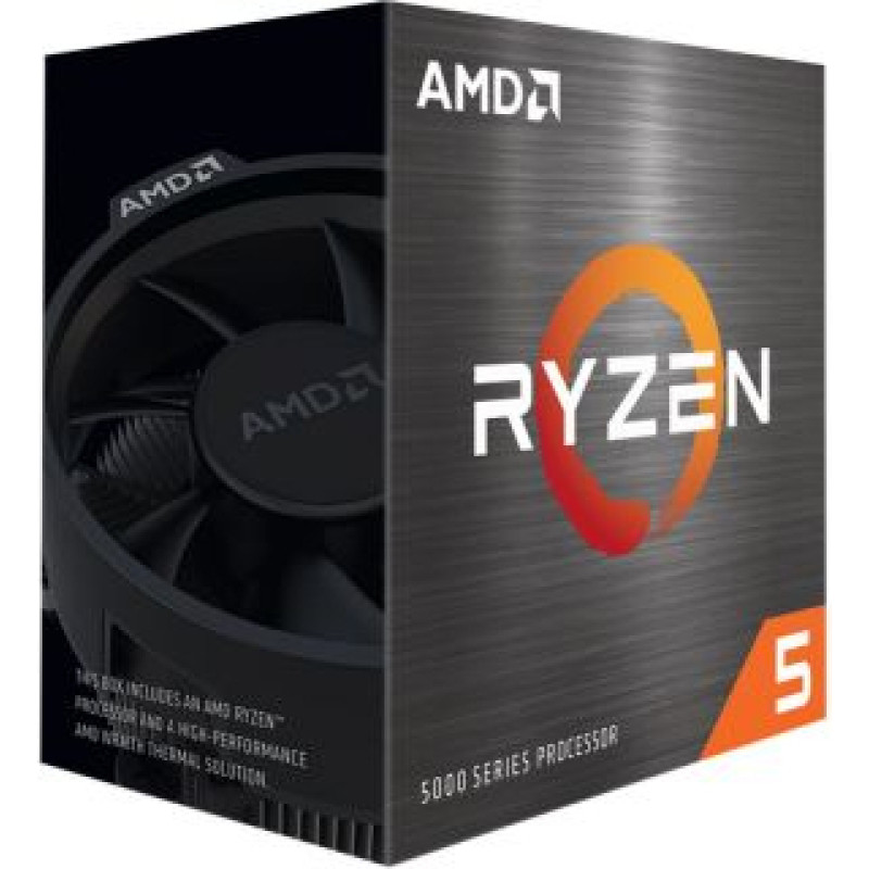 AMD Procesors AMD  Ryzen 5 5600X, 3.7 GHz, AM4, Processor threads 12, Packing Retail, Processor cores 6, Yes, Component for PC