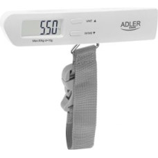 Adler Ķermeņa svari Adler  | Travel Luggage Scale | AD 8191 | Maximum weight (capacity) 50 kg | Accuracy 10 g | Grey