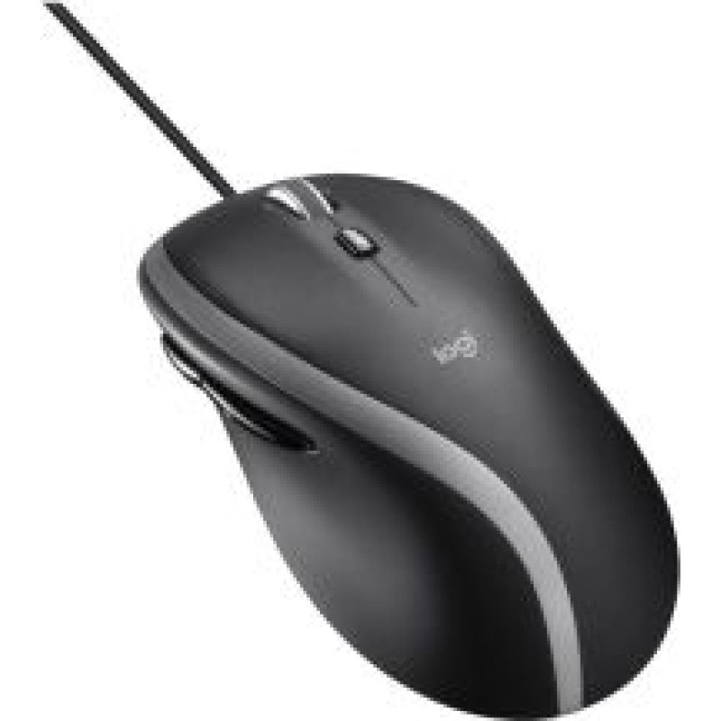 Logitech Datora pele Logitech  Advanced Corded Mouse M500s Optical Mouse, Wired, Black