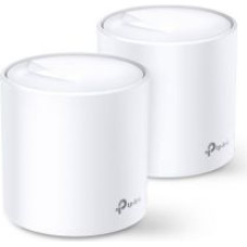 Tp-Link Rūteris TP-Link  AX1800 Whole Home Mesh Wi-Fi 6 System Deco X20 (2-pack)	 802.11ax, 1201+574 Mbit/s, 10/100/1000 Mbit/s, Ethernet LAN (RJ-45) ports 2, Mesh Support Yes, MU-MiMO Yes, Antenna type 4xInternal per Deco uni