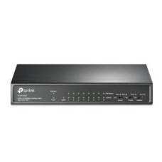 Tp-Link Serveru  - Citi piederumi TP-Link  Switch TL-SF1009P Unmanaged, Desktop, 10/100 Mbps (RJ-45) ports quantity 9, PoE+ ports quantity 8