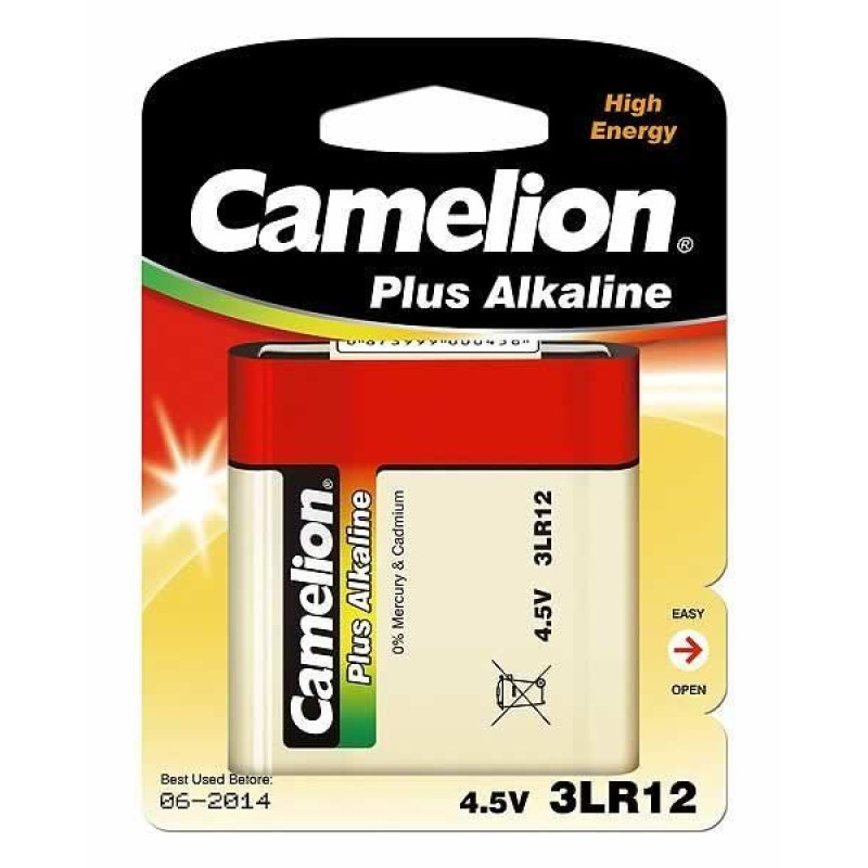 Camelion Cita datorprece Camelion  4.5V/3LR12, Plus Alkaline, 1 pc(s)