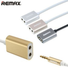 Remax Audio kabelis Remax Qulmax 3.5mm Share Jack Cable RL-20S Grey