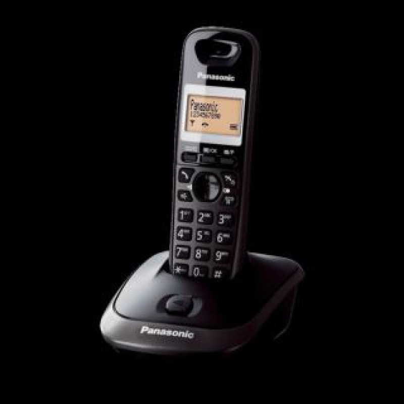 Panasonic Telefona aparāts Panasonic  KX-TG2511FX 240 g, Black, Caller ID, Wireless connection, Phonebook capacity 50 entries, Conference call, Built-in display, Speakerphone