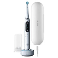 Oral-B Zobu birste Oral-B  Electric Toothbrush iO10 Series Rechargeable, For adults, Number of brush heads included 1, Stardust White, Number of teeth brushing modes 7