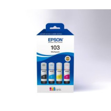 Epson Aksesuāri un izejmateriāli EPSON  103 EcoTank Ink Cartridge, Black, Cyan, Magenta, Yellow, Multipack 4-colours