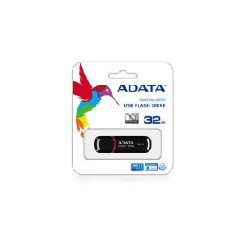 Adata Zibatmiņa ADATA  UV150 32 GB, USB 3.0, Black