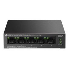 Tp-Link Serveru  - Citi piederumi TP-Link  LS105LP 5-Port 10/100 Mbps Desktop Switch with 4-Port PoE