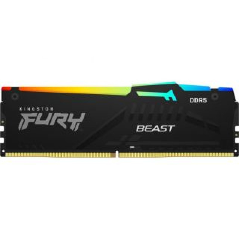 Kingston Operatīv atmiņa DDR4 Kingston  FURY Beast RGB EXPO 16 GB, DDR5, 5600 MHz, PC/server, Registered No, ECC No