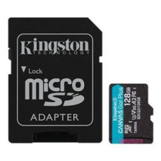 Kingston Cita datorprece Kingston  MEMORY MICRO SDXC 128GB UHS-I/W/ADAPTER SDCG3/128GB