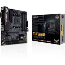 Asus Pamatplate Intel procesorsiem Asus  TUF GAMING B450M-PLUS II Memory slots 4, Number of SATA connectors 6 x SATA III, max 128GB, Chipset AMD B, Processor family AMD, Micro ATX, DDR4, Processor socket AM4