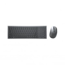 Dell Datora tastatūra Dell  KM7120W Keyboard and Mouse Set, Wireless, Batteries included, NORD, Titan Gray