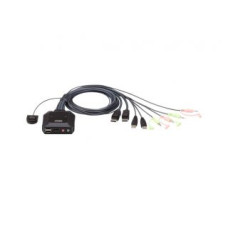 Aten Serveru  - Citi piederumi Aten  USB DisplayPort Cable with Remote Port Selector CS22DP 2-Port KVM Switch