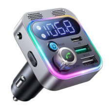 Joyroom Auto lādētāji Joyroom  FM transmitter for Joyroom JR-CL16, USB + USB-C, 48W (black)