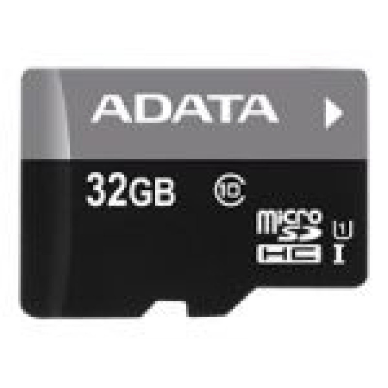 Adata Atmiņas kartes ADATA  ADATA 32GB Micro SDHC V10 85MB/s + Ad.