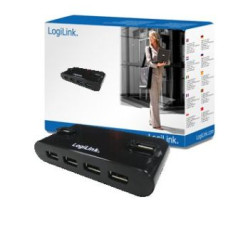 Logilink Rūteris Logilink  USB 2.0 Hub-4 port whit power adapter