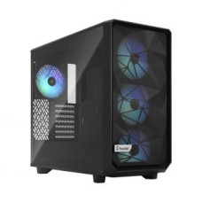 Fractal Design Datoru korpusi Fractal Design  Meshify 2 Lite RGB TG Light Tint Black, E-ATX, Power supply included No