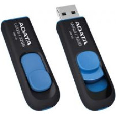 Adata Zibatmiņa ADATA  UV128 32 GB, USB 3.0, Black/Blue