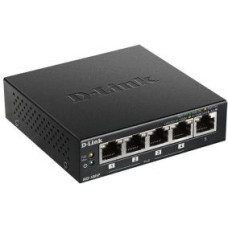 D-Link Serveru  - Citi piederumi D-link  Switch DGS-1005P Unmanaged, Desktop, 1 Gbps (RJ-45) ports quantity 5, PoE ports quantity 4, Power supply type External