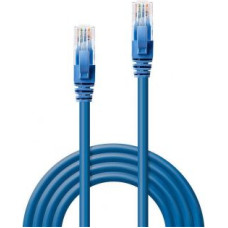 Lindy Nevadāms centrmezgls LINDY  CABLE CAT6 U/UTP 2M/BLUE 48018