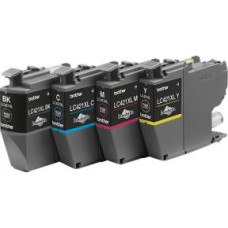 Brother Aksesuāri un izejmateriāli Brother  LC421XLVAL Ink Cartridge Multipack |   LC | LC421XLVAL |  LC421XL - 4-pack - XL - black, yellow, cyan, magenta - original - ink cartridge | Ink cartridge | Black, yellow, cyan, magenta