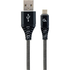 Gembird Kabelis Gembird  CABLE USB2 TO MICRO-USB 2M/CC-USB2B-AMMBM-2M-BW