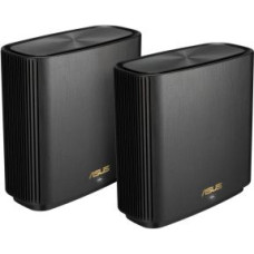 Asus Rūteris Asus  ZenWiFi XT9 AX7800 Tri Band Mesh Router Wifi 6 802.11ax (2pk Black)