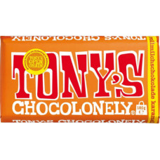 TONY'S CHOCOLONEY Caramel&Salt šokolādes tāfelīte 180g