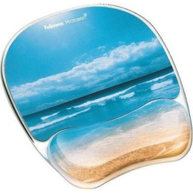 Fellowes Datora pele Fellowes  MOUSE PAD PHOTO GEL/SANDY BEACH 9179301