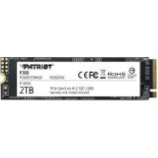 Patriot Cietais disks SSD Patriot  SSD||P300|2TB|M.2|PCIE|NVMe|QLC|Write speed 1650 MBytes/sec|Read speed 2100 MBytes/sec|3.8mm|TBW 960 TB|P300P2TBM28