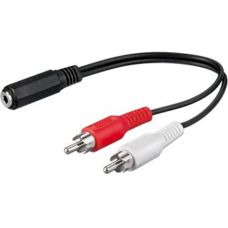 Goobay Kabelis Goobay  Audio cable adapter, 3.5 mm 50092