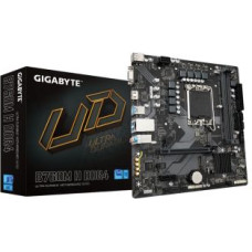 Gigabyte Pamatplate Intel procesorsiem Gigabyte  B760M H DDR4 1.0 M/B Processor family Intel, Processor socket LGA1700, DDR4 DIMM, Memory slots 2, Supported hard disk drive interfaces 	SATA, M.2, Number of SATA connectors 4, Chipset Intel B760 Express, Mi