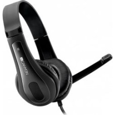 Canyon Vadu austiņas Canyon  Stereo Headset HSC-1 Black