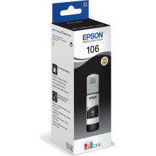 Epson Aksesuāri un izejmateriāli EPSON  Ecotank Photo 106 Ink Bottle, Black