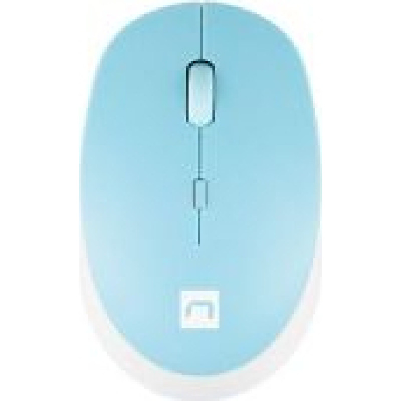 Natec Datora pele Natec  Mouse Harrier 2 	Wireless, White/Blue, Bluetooth