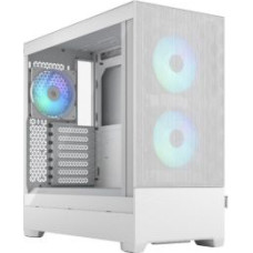 Fractal Design Datoru korpusi Fractal Design  Pop Air RGB White TG Clear Tint, ATX, mATX, Mini ITX, Power supply included No