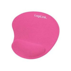 Logilink Datora pele Logilink  ID0027P Mouse Pad, Silcon Wrist, Pink |