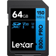 Lexar Cita datorprece Lexar  MEMORY SDXC 64GB UHS-I/LSD0800P064G-BNNNG