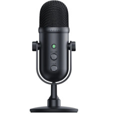 Razer Vadu austiņas Razer  Streaming Microphone Seiren V2 Pro Black, Wired