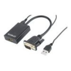 Gembird Datoru piederumi Gembird  A-VGA-HDMI-01  VGA to HDM