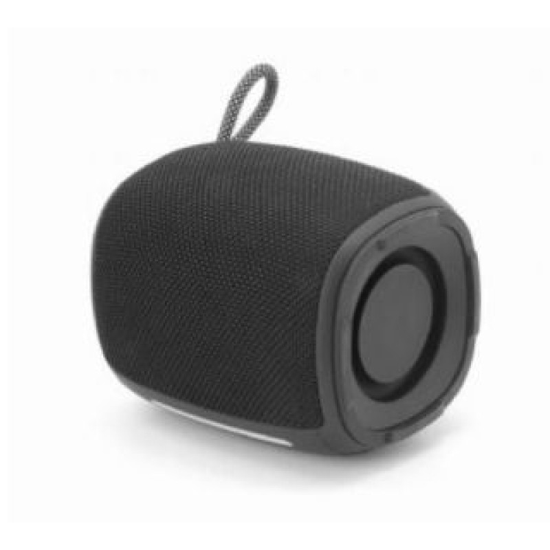 Gembird Vadu skaļruņi Gembird  Portable Speaker||Black|Portable/Wireless|1xUSB-C|Bluetooth|SPK-BT-LED-03-BK