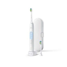 Philips Zobu birste Philips  Sonicare ProtectiveClean 5100 Electric Toothbrush HX6859/29 Rechargeable, For adults, Number of brush heads included 2, White/Light Blue, Number of teeth brushing modes 3, Sonic technology