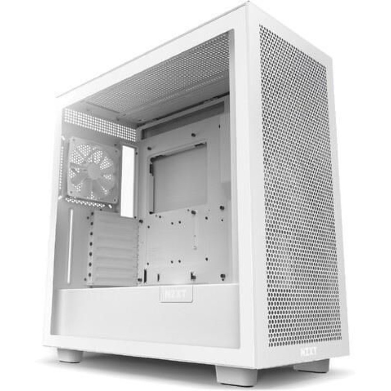 Nzxt Datoru korpusi NZXT  Case||H7 Flow|MidiTower|ATX|EATX|MicroATX|MiniITX|Colour White|CM-H72FW-01