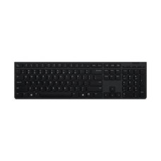 Lenovo Datora tastatūra Lenovo  Professional Wireless Rechargeable Keyboard 4Y41K04068 US, Grey, Scissors switch keys