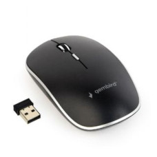 Gembird Datora pele Gembird  Silent Wireless Optical Mouse MUSW-4BS-01 USB, Black