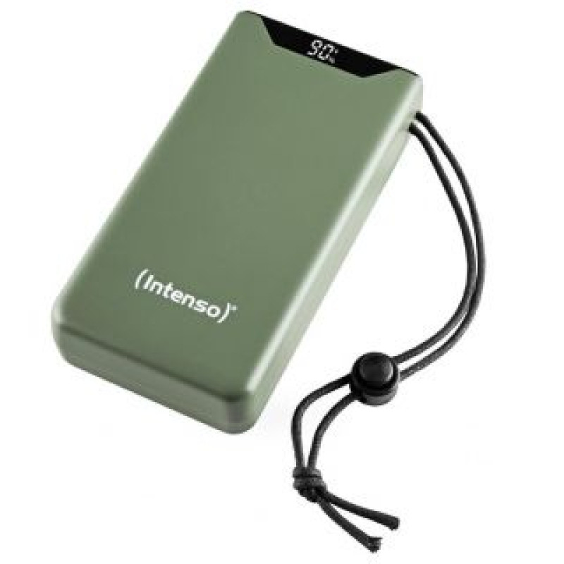 Intenso Ārējais akumulators Intenso  POWER BANK USB 20000MAH QC3.0/GREEN F20000 7332057