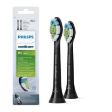 Philips Zobu birste Philips  Standard Sonic Toothbrush Heads HX6062/13 Sonicare W2 Optimal For adults and children, Number of brush heads included 2, Sonic technology, Black