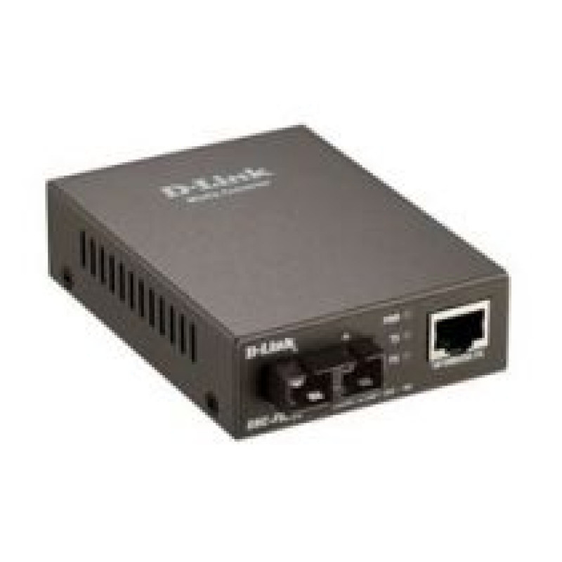 D-Link Nevadāms centrmezgls D-link  DMC-F02SC/E 10/100Base-TX to 100Base-FX SC Multi-Mode Media Converter (2 km)