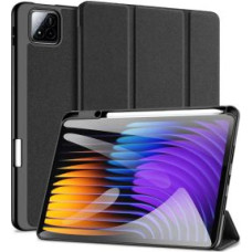 Dux Ducis Maciņš grāmata Dux Ducis Xiaomi Redmi Pad 7/7 Pro Domo Series Tri-fold Stand PU Leather Tablet Cover Black